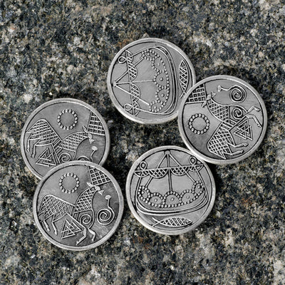 Accessories - Viking Coins, Silver - Grimfrost.com