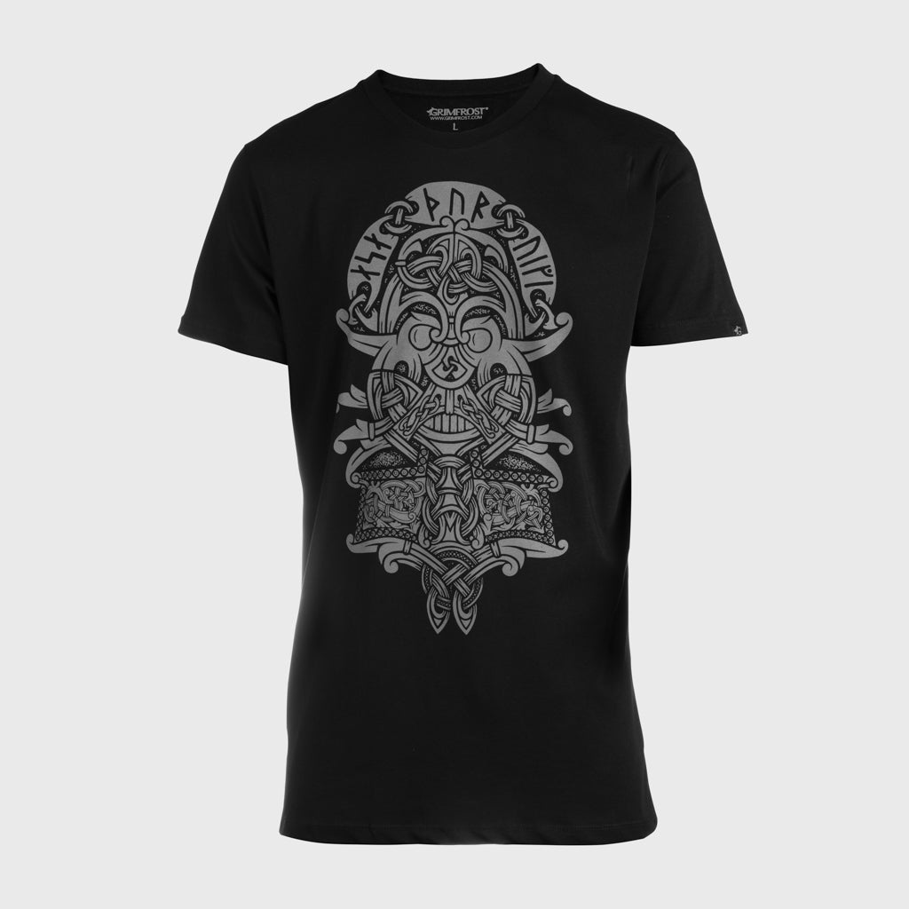 Premium Tee, Thor Mask, Schwarz