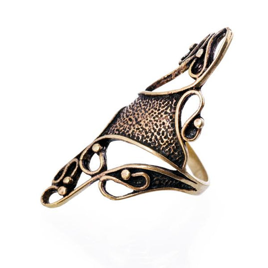 Swirls Ring, Bronze