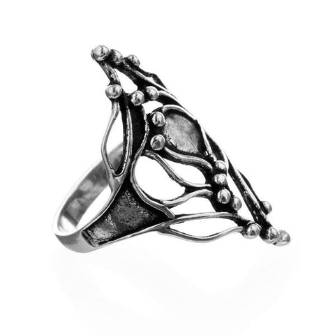 Roots Ring, Silber
