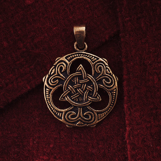 Triquetra Amulett, Bronze