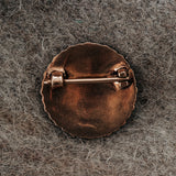Vegvisir Brosche, Bronze