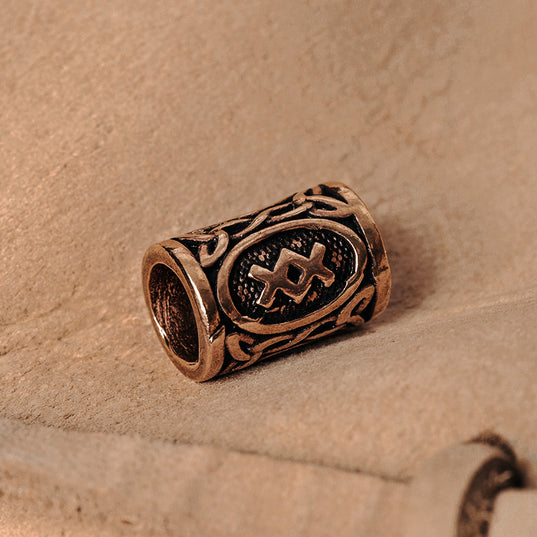 Ingwaz Beard Ring, Bronze