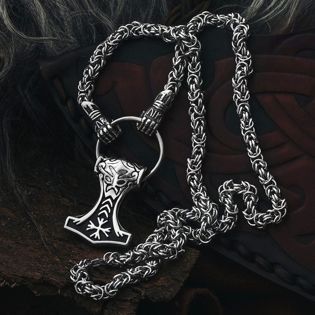 Jarngreipr King Chain, Set 3, Stainless Steel – Grimfrost Intl