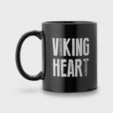 Kaffeebecher, Viking Heart, Schwarz