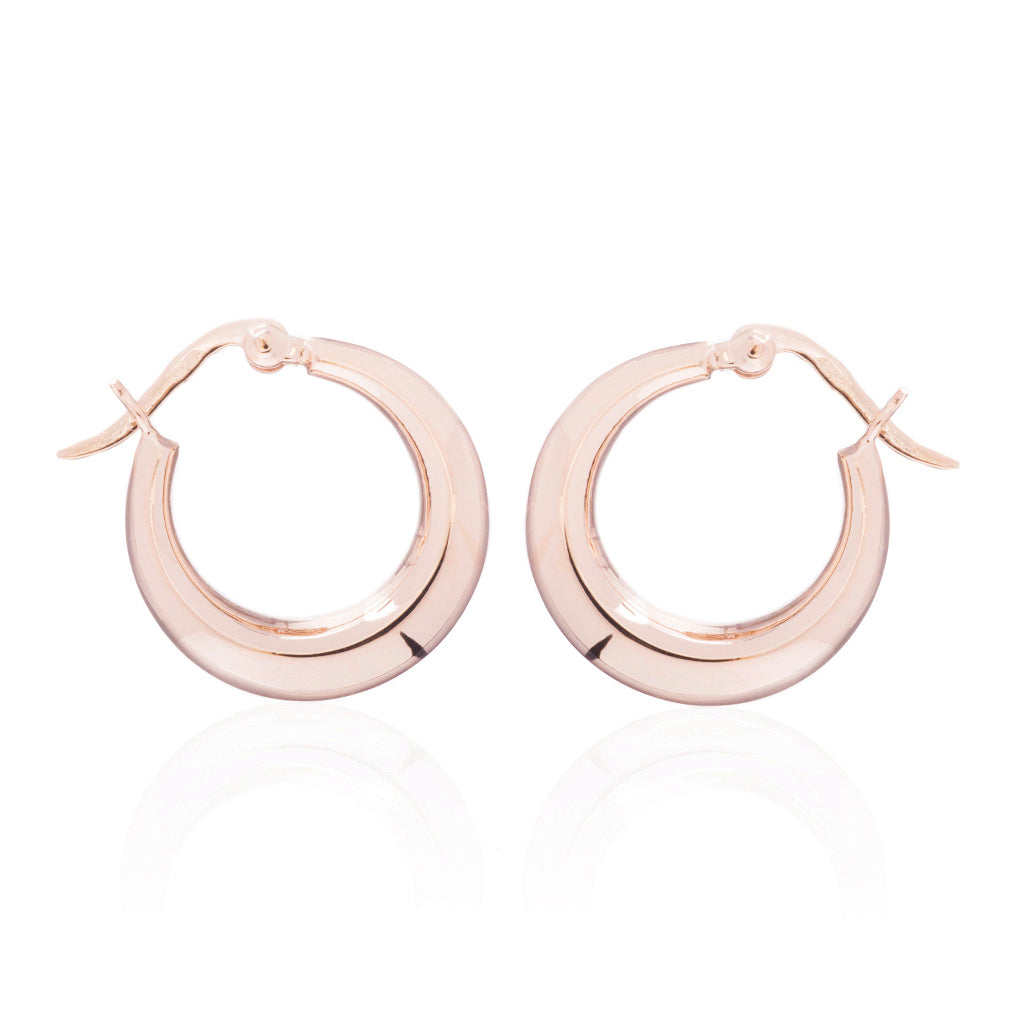  - Hring Earrings, Rose Gold - Grimfrost.com