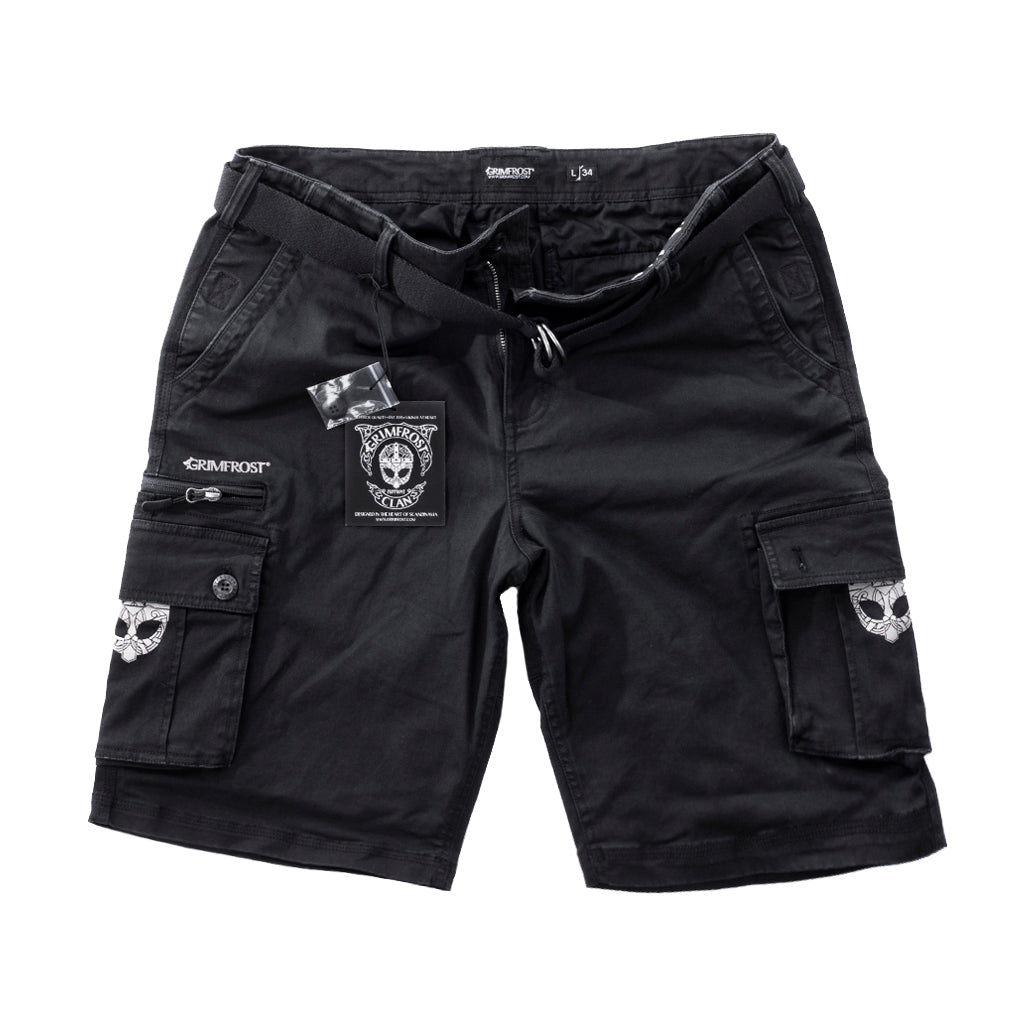 Grimfrosts Cargoshorts, Schwarz