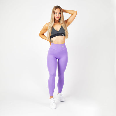 Honeycomb Leggings, Lila