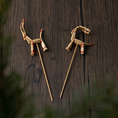 Yule Goat on a Stick, 2-pack