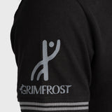 Polo Shirt, Team Grimfrost, Schwarz