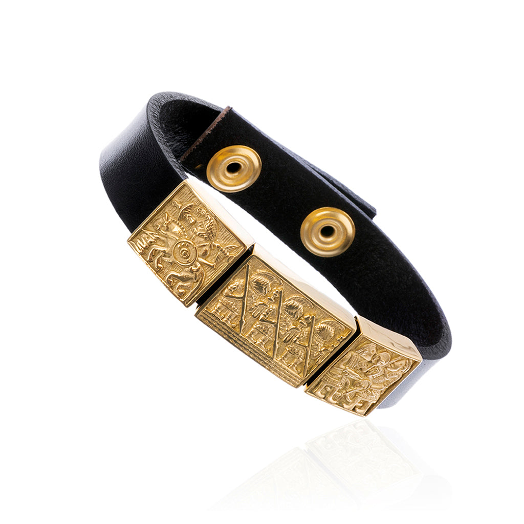 Armband, Vendel, Goldener Stahl