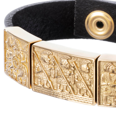 Armband, Vendel, Goldener Stahl