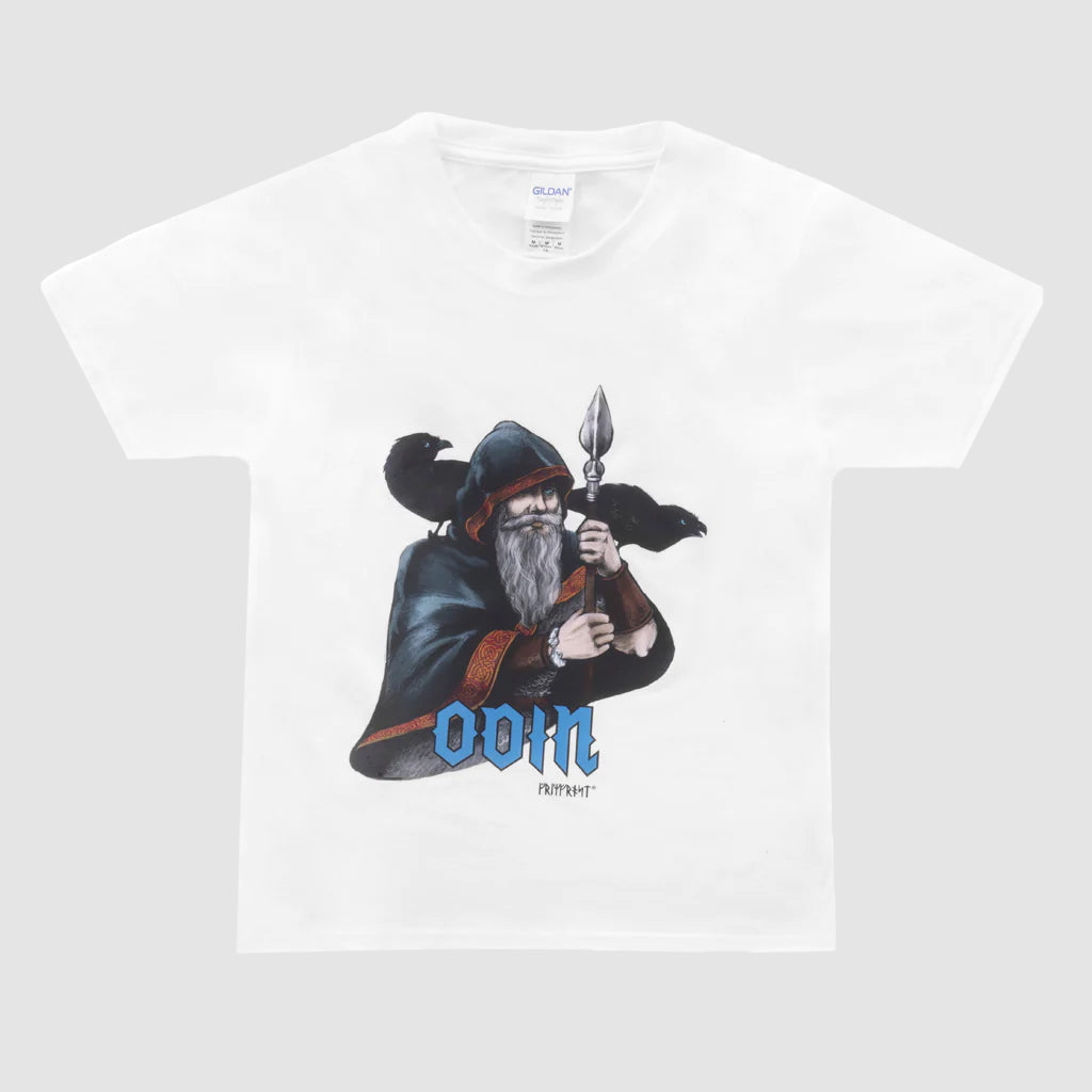 Kinder T-Shirt, Odin, Weiß