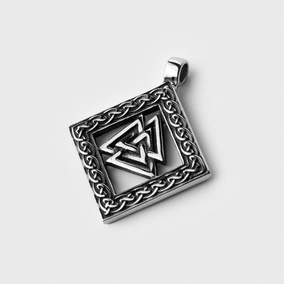 Valknut Anhänger, Edelstahl