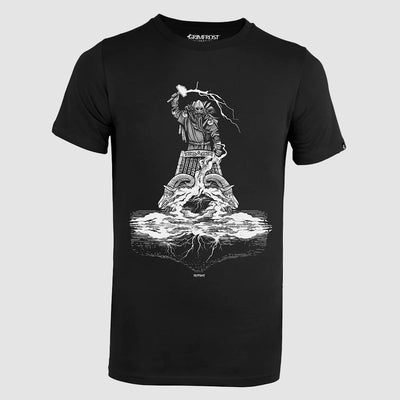 Premium Tee, Thor Rides, Schwarz