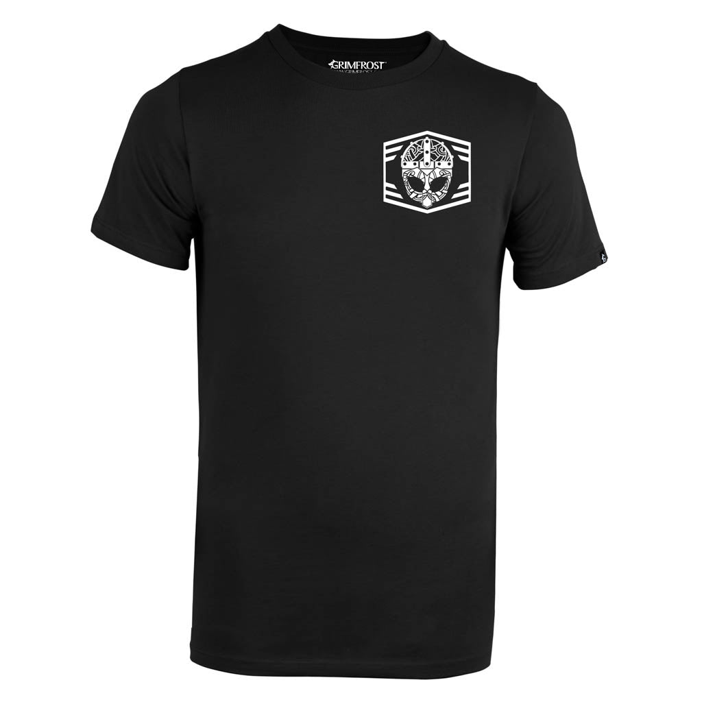 Premium Tee, Clan Helmet, Schwarz