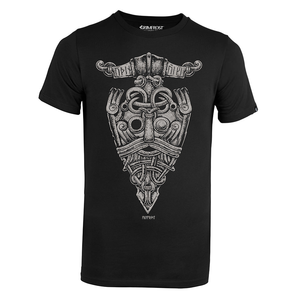 Premium Tee, Odin Mask, Schwarz