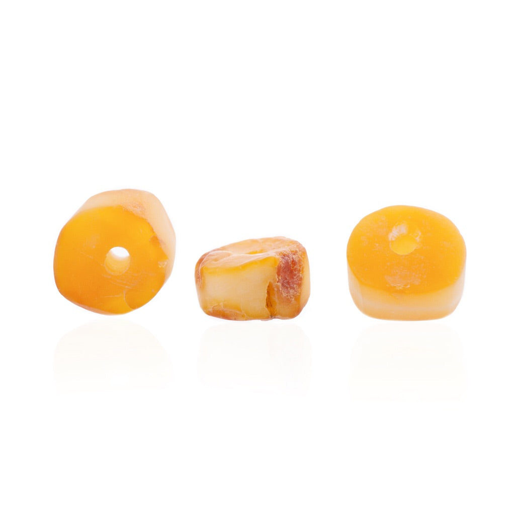 Amber Beads - Amber Beads, Tubular - Grimfrost.com