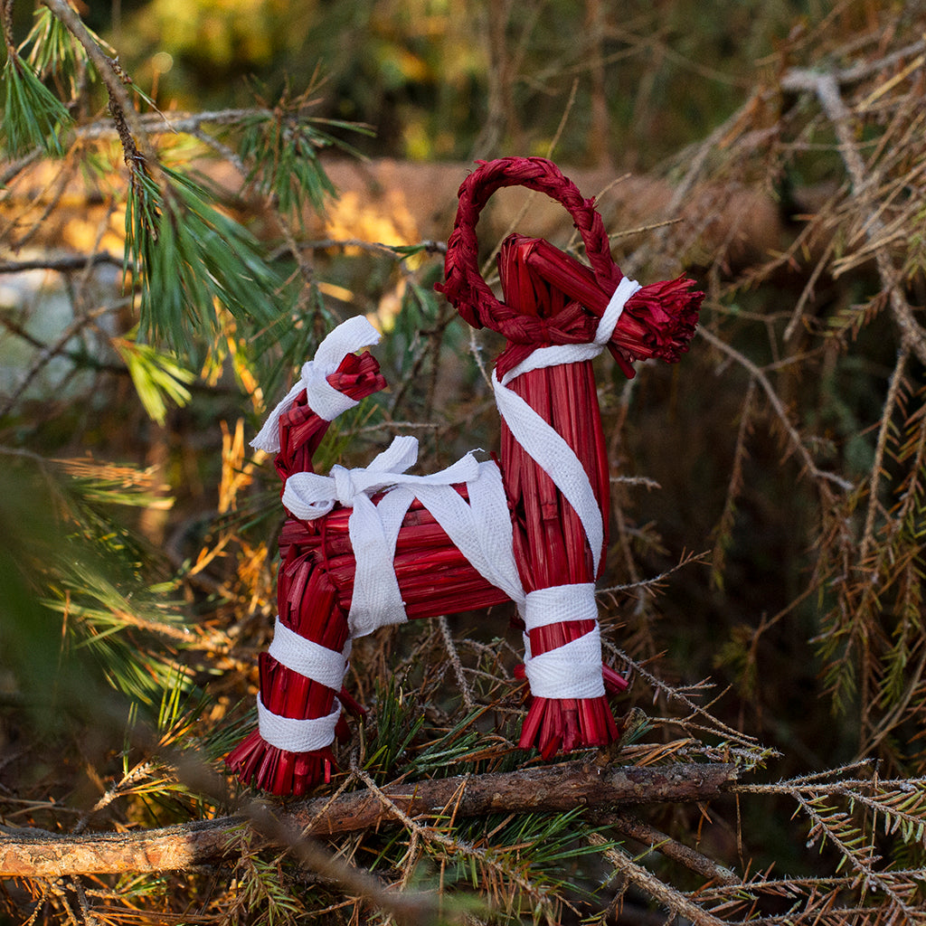 Julbock Mini Julbock, Small, Rot – Grimfrost Intl
