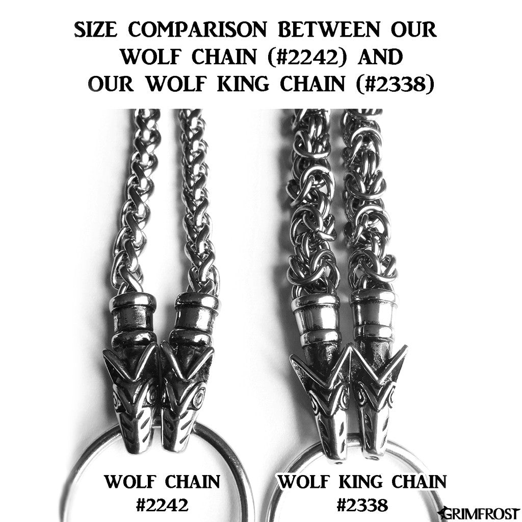 Wolf King Chain Set 1 Edelstahl Grimfrost Deutschland