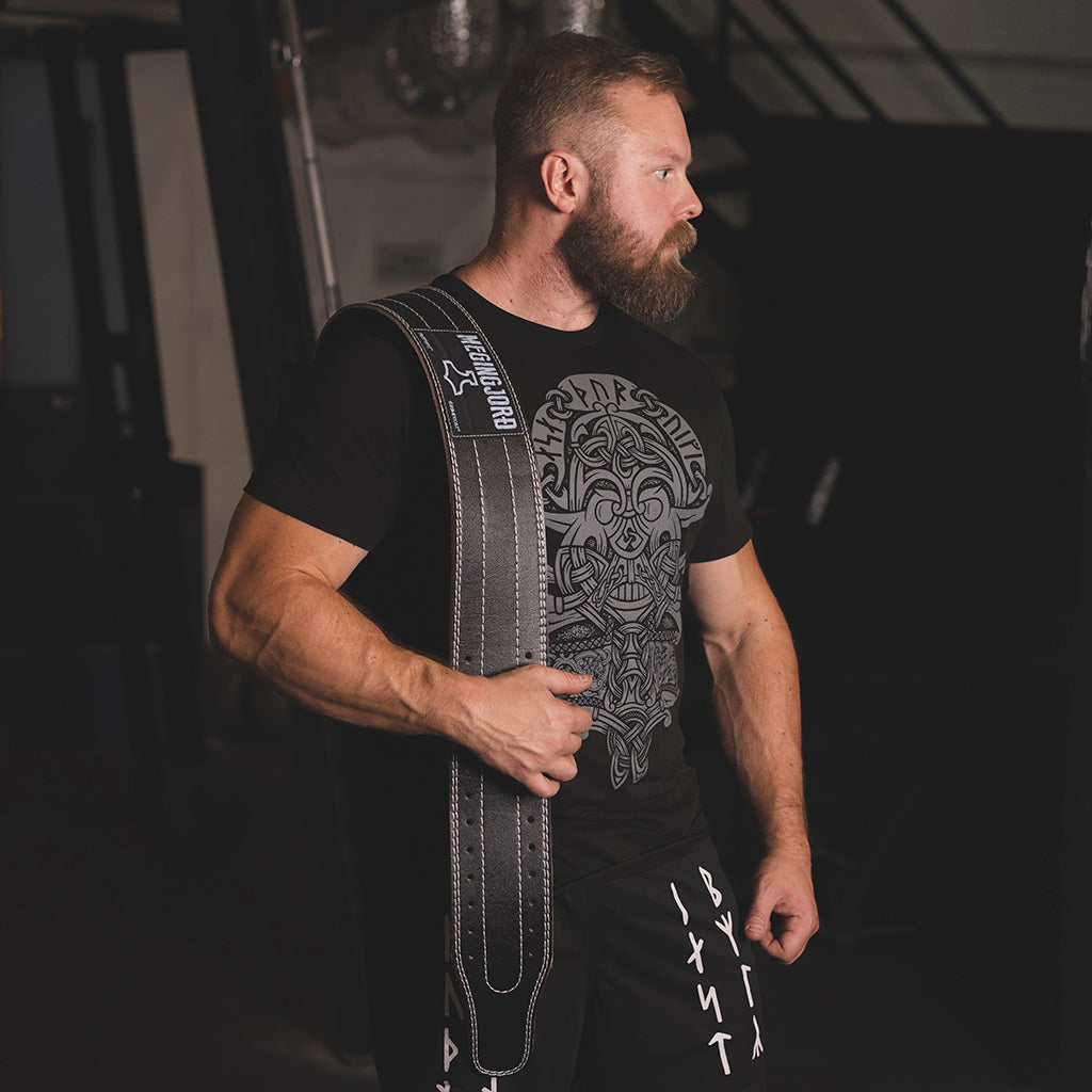 Premium T-shirt, Thor Mask, Black – Grimfrost Intl